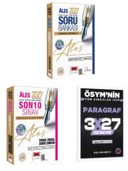 Yargı 2027 ALES VİP Sayısal-Sözel Yetenek Tamamı Çözümlü Soru Bankası+Çıkmış Soru+EVP Akademi 3x27 Paragraf Deneme