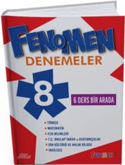 Fenomen Okul Yayınları 8. Sınıf Tüm Dersler 6 Ders Bir Arada Branş Denemeleri