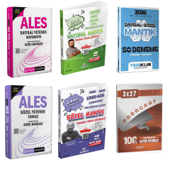 Pegem 2026 ALES Sayısal Yetenek Soru Bankası & Sayısal Mantık Çıkmış Sorular & Sayısal Mantık Deneme Seti