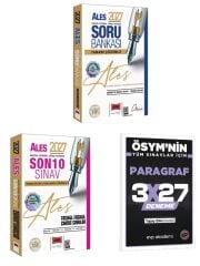 Yargı 2027 ALES VİP Sayısal-Sözel Yetenek Tamamı Çözümlü Soru Bankası+Çıkmış Soru+EVP Akademi 3x27 Paragraf Deneme