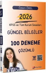 Dizgi Kitap 2026 KPSS ve Tüm Kurum Sınavları Güncel Bilgiler Tamamı PDF Çözümlü 100 Deneme