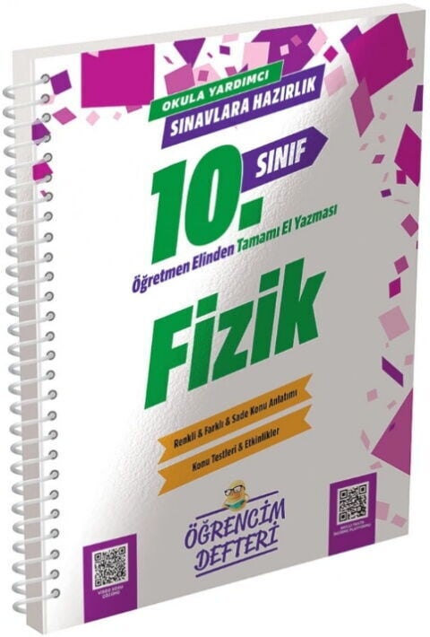 2027 Murat Yayınları 10. Sınıf Fizik Öğrencim Defteri
