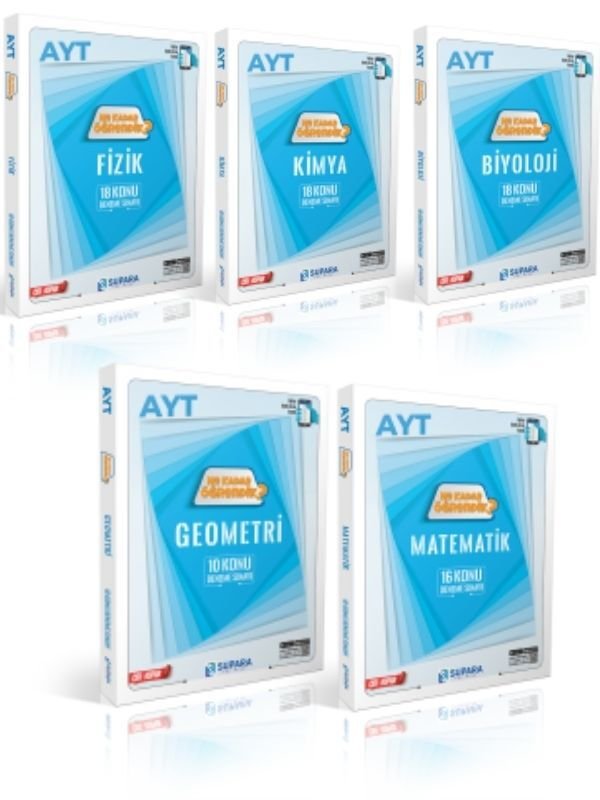 Supara 2026 Ne Kadar Öğrendik Fizik Kimya Biyoloji Geometri Matematik Konu Deneme AYT Sayısal Set