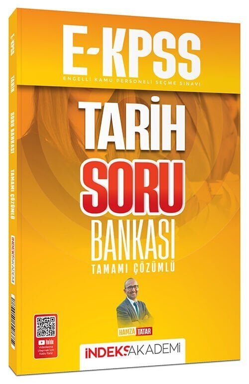 İndeks Akademi 2026 EKPSS Tarih Soru Bankası Çözümlü - Hamza Tatar İndeks Akademi Yayıncılık