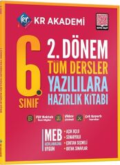 KR Akademi 6. Sınıf 2. Dönem Tüm Dersler Yazılılara Hazırlık Kitabı