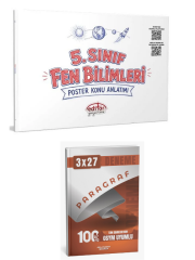 Editör 2027  5. Sınıf Fen Bilimleri Poster Konu Anlatımı+ Anla Kazan Paragraf