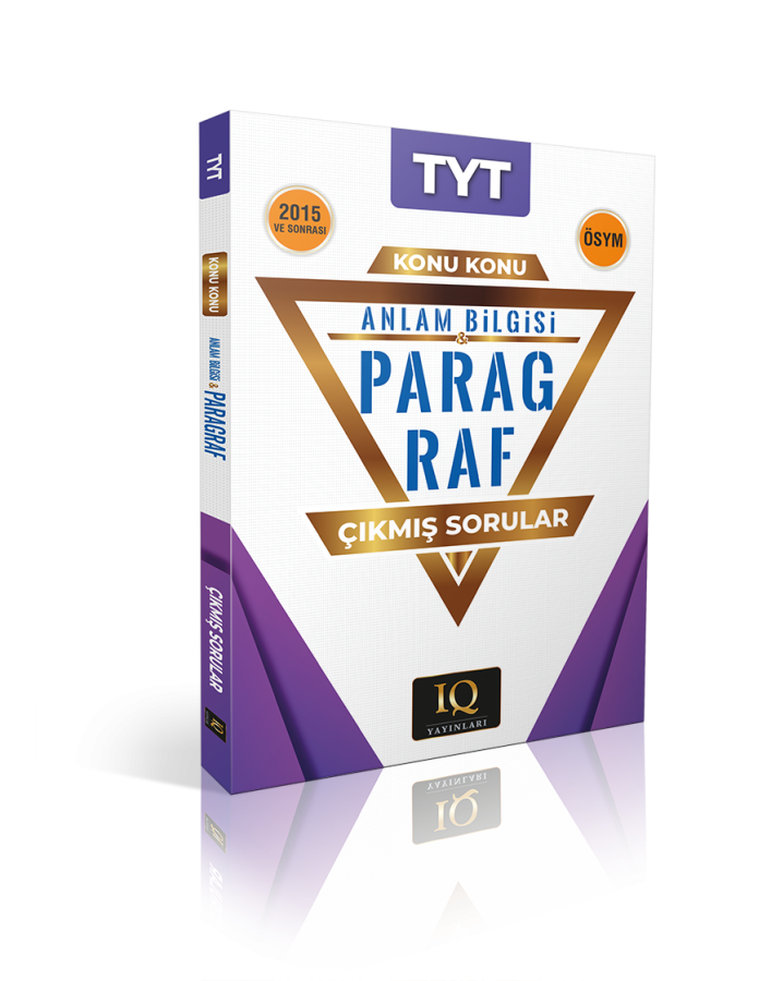 IQ Yayınları TYT Konu Konu Anlam Bilgisi Paragraf Çıkmış Sorular 2015-2024