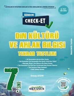 Okyanus Yayınları 7. Sınıf Kendini Check Et Din Kültürü Ve Ahlak Bilgisi Tekrar Testleri