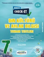 Okyanus Yayınları 7. Sınıf Kendini Check Et Din Kültürü Ve Ahlak Bilgisi Tekrar Testleri
