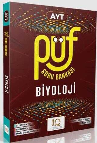 IQ Yayınları YKS AYT Biyoloji Püf Soru Bankası IQ Yayınları
