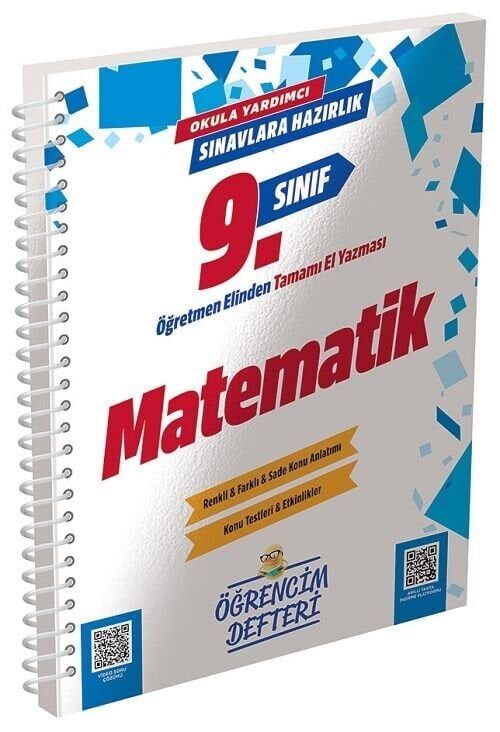 Murat 9. Sınıf Matematik Öğrencim Defteri Murat Yayınları