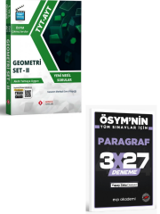 Sonuç 2027 TYT AYT Geometri Set 2 Yenilenmiş Baskı+ EVP Akademi Paragraf