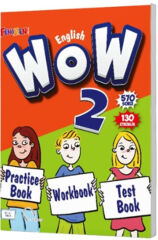 Fenomen Okul 2. Sınıf Wow English Practice Book Workbook Test Book