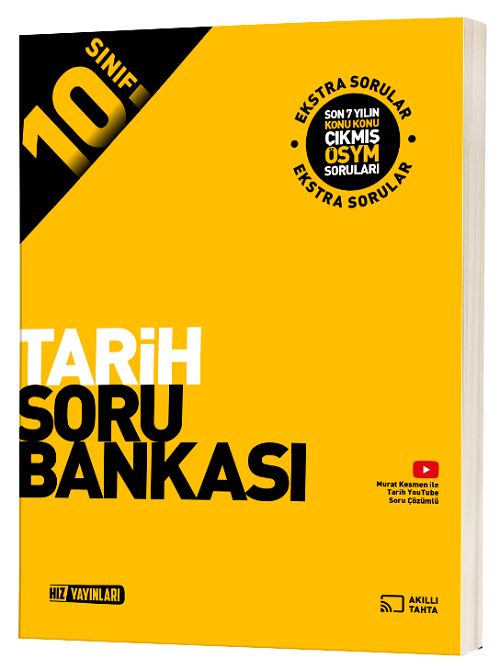 Hız Yayınları 10. Sınıf Tarih Soru Bankası