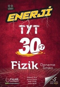 Palme Yayınları TYT Fizik Enerji 30 Deneme Sınavı