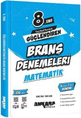 Ankara Yayıncılık 8. Sınıf Matematik Güçlendiren Branş Denemeleri