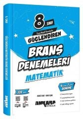 Ankara Yayıncılık 8. Sınıf Matematik Güçlendiren Branş Denemeleri Ankara Yayıncılık
