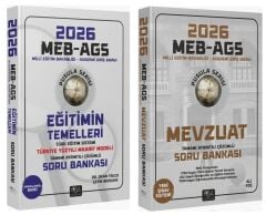 CBA Yayınları 2026 MEB-AGS Eğitimin Temelleri + Mevzuat Soru Bankası 2 li Set Pusula Serisi - Okan Yolcu CBA Yayınları