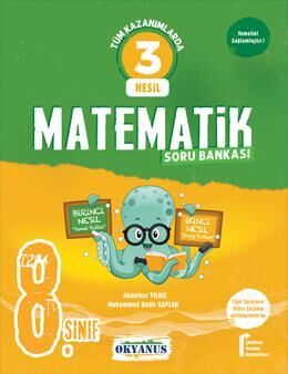 Okyanus Yayınları 8. Sınıf Matematik 3 Nesil Soru Bankası