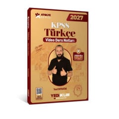 Yediiklim 2027 KPSS Türkçe Atölye Video Ders Notları - Yusuf Bayraktar