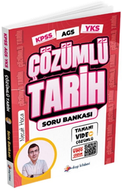 Dizgi Kitap KPSS MEB AGS YKS E-KPSS Tarih Tamamı Video Çözümlü Soru Bankası