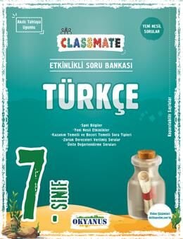 Okyanus Yayınları 7. Sınıf Classmate Türkçe Soru Bankası