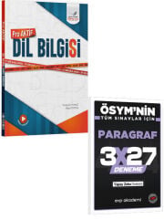 Aktif Öğrenme 2027 TYT AYT Dil Bilgisi Proaktif Soru Bankası+EVP Akademi 3x27 Paragraf Deneme