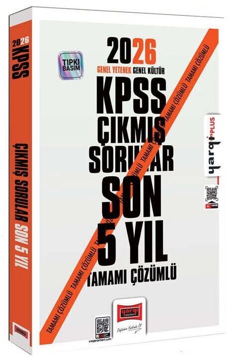 Yargı 2026 KPSS Genel Yetenek Genel Kültür Çıkmış Sorular Son 5 Yıl Çözümlü Yargı Yayınları