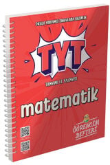 2027 Murat Yayınları TYT Matematik Öğrencim Defteri