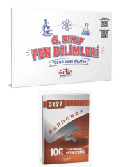 Editör 2027 6. Sınıf Fen Bilimleri Poster Konu Anlatımı+ Anla Kazan Paragraf