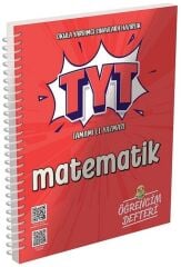 Murat YKS 2027 TYT Matematik Öğrencim Defteri Murat Yayınları