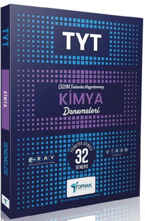 Toprak Yayıncılık TYT Kimya 32 Deneme Kitabı