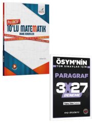 Aktif Öğrenme 2027 TYT Matematik Aktif Serisi 10 lu Deneme+EVP Akademi 3x27 Paragraf Deneme