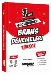 Ankara Yayıncılık 7. Sınıf Türkçe Güçlendiren Branş Denemeleri Ankara Yayıncılık