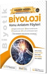 Biyotik Yayınları Üniversiteye Hazırlık Biyoloji Maarif Model Konu Anlatım Föyleri