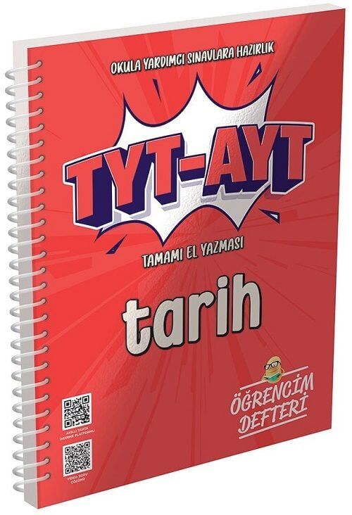 Murat YKS 2027 TYT AYT Tarih Öğrencim Defteri Murat Yayınları