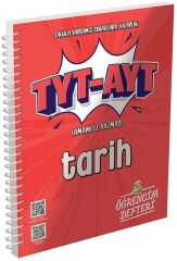 Murat YKS 2027 TYT AYT Tarih Öğrencim Defteri Murat Yayınları