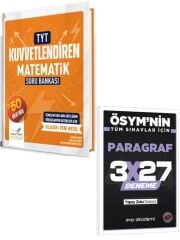 Aktif Öğrenme 2027 TYT Matematik Kuvvetlendiren Soru Bankası+EVP Akademi 3x27 Paragraf Deneme
