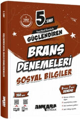 Ankara Yayıncılık 5. Sınıf Sosyal Bilgiler Güçlendiren Branş Denemeleri
