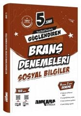 Ankara Yayıncılık 5. Sınıf Sosyal Bilgiler Güçlendiren Branş Denemeleri
