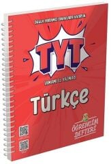 Murat YKS 2027 TYT Türkçe Öğrencim Defteri Murat Yayınları