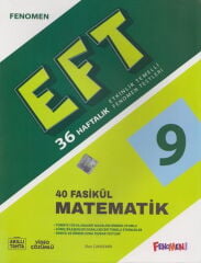 Fenomen Okul Yayınları 9. Sınıf Matematik Etkinlik Temelli Fenomen Testleri 40 Fasikül