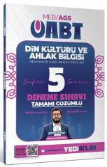 Yediiklim 2027 ÖABT Din Kültürü ve Ahlak Bilgisi Öğretmenliği SAFİR 5 Deneme Çözümlü - Burhan Karakışla