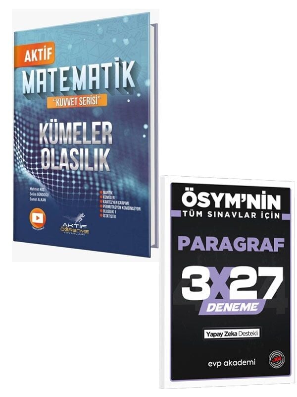 Aktif Öğrenme 2027 Matematik Kümeler ve Olasılık+Aktif Öğrenme Matematik Kümeler ve Olasılık