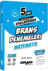 Ankara Yayıncılık 5. Sınıf Matematik Güçlendiren Branş Denemeleri