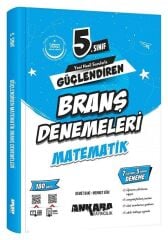 Ankara Yayıncılık 5. Sınıf Matematik Güçlendiren Branş Denemeleri