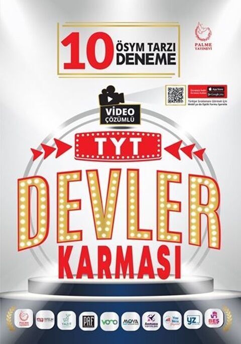 Palme Yayınları TYT Devler Karması 10 Deneme Sınavı