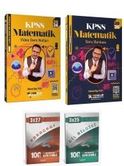 Yediiklim 2026 KPSS Matematik Atölye Video Ders Notları + Soru Bankası 2 li Set - Mehmet Bilge Yıldız Yediiklim Yayınları