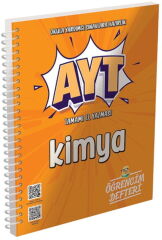 2027 Murat Yayınları AYT Kimya Öğrencim Defteri
