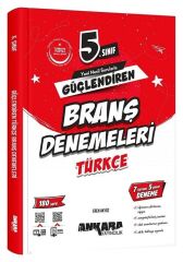 Ankara Yayıncılık 5. Sınıf Türkçe Güçlendiren Branş Denemeleri